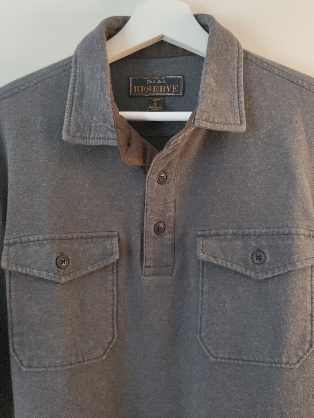 JoS A. Bank Reserve Pullover Shirt